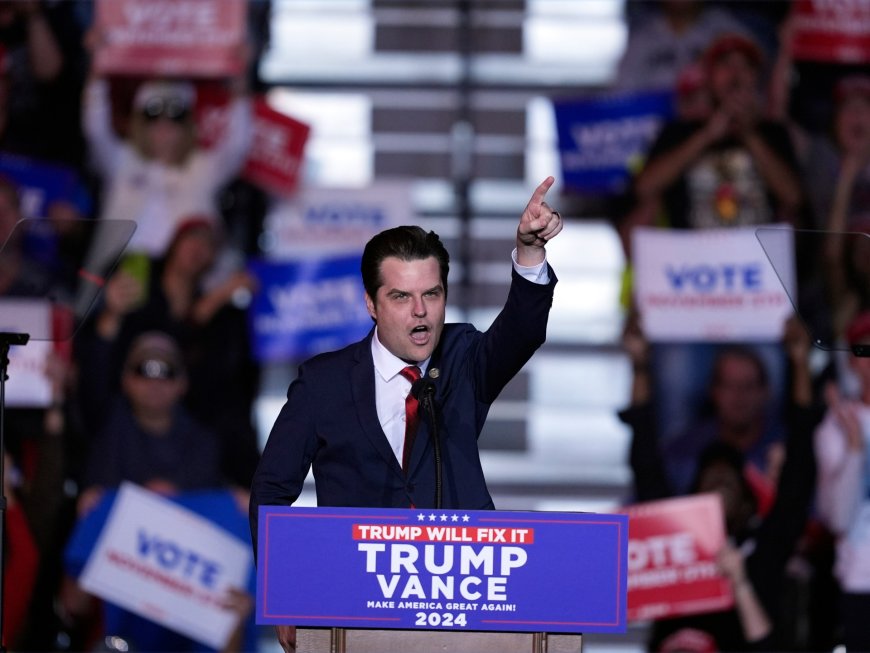 Who is Matt Gaetz, Trump’s pick for US attorney general?