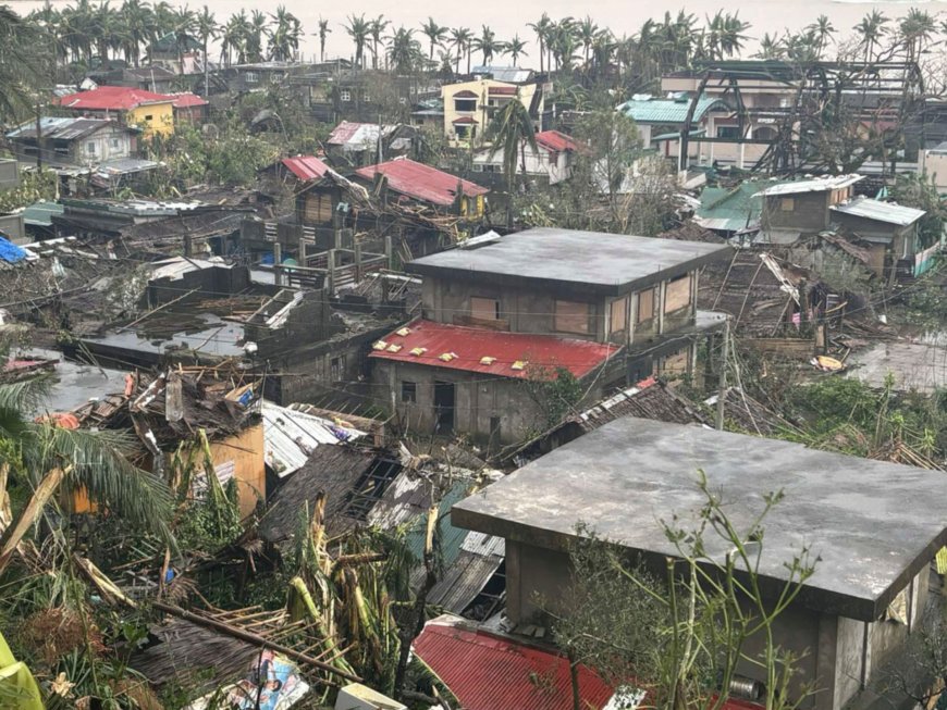 Trail of destruction as Typhoon Man-yi lashes the Philippines