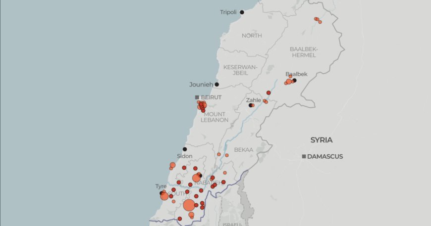 Mapping Israeli attacks on Lebanon’s healthcare system