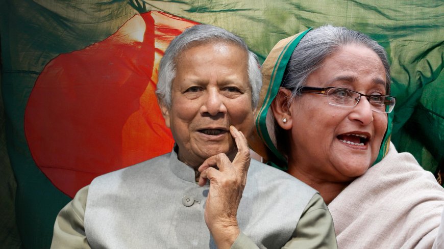 Yunus on Hasina: She can call herself Bangladesh PM, reality differs