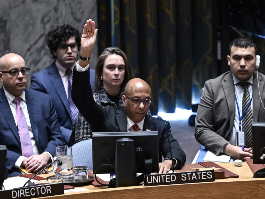 US vetoes another UN Security Council resolution calling for Gaza ceasefire