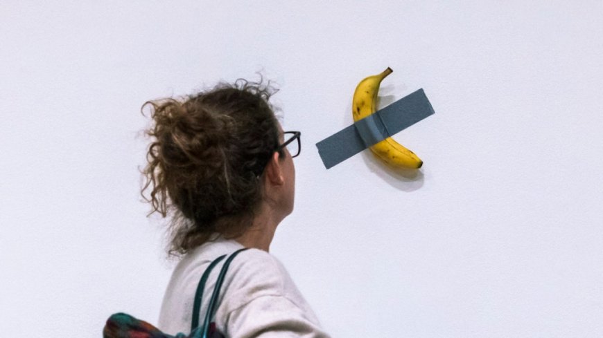 Going bananas: Duct-taped fresh fruit sells for millions at Sotheby’s