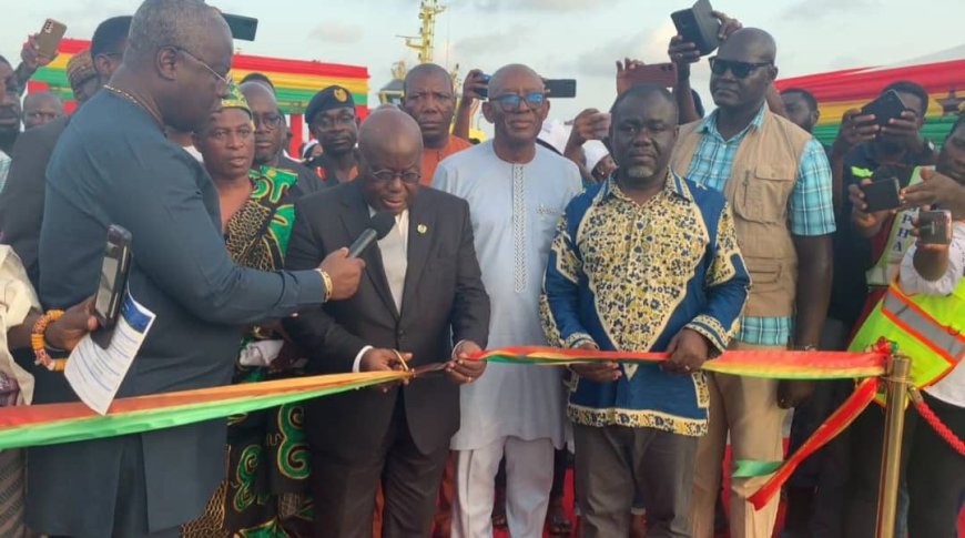 President commissions new oil and gas services terminal