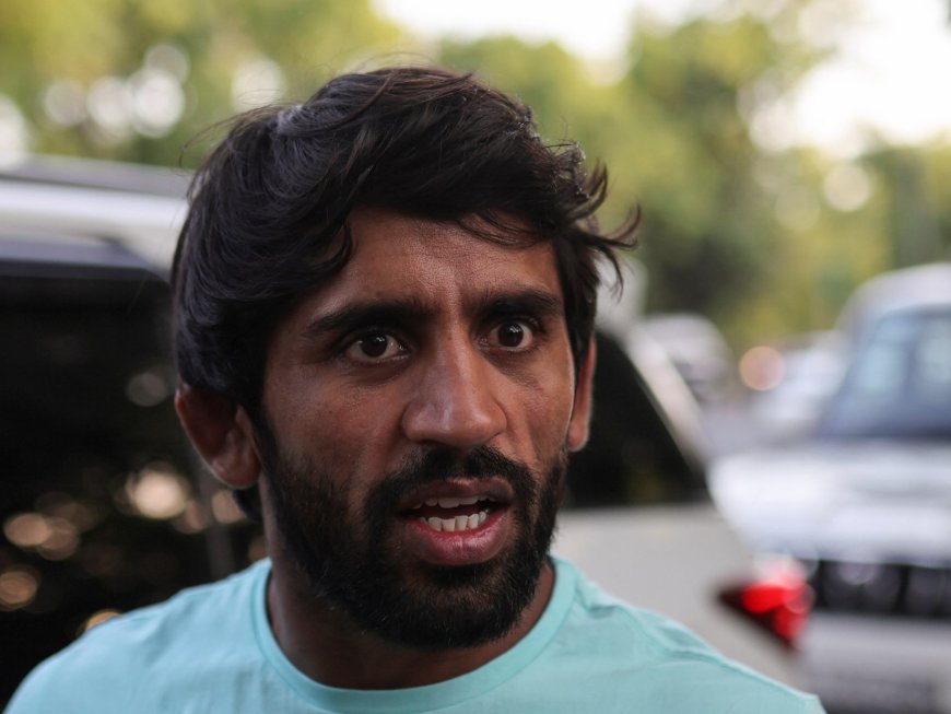 Indian wrestler Bajrang Punia handed four-year ban for avoiding dope test