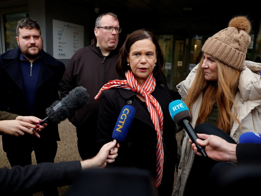 Vote counting under way in Ireland as exit poll shows tight three-way race