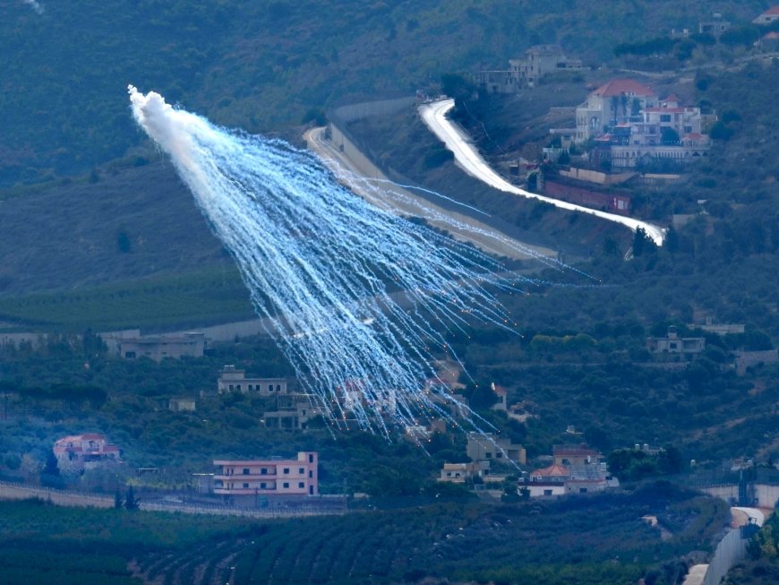 Israel’s buffer zone, created by bombing Lebanon with white phosphorous