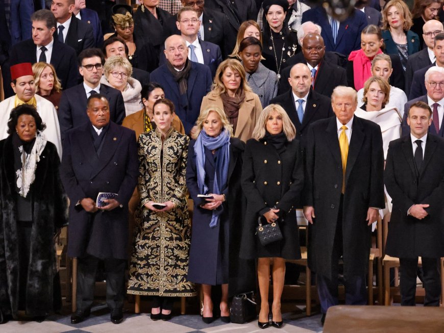 World leaders gather for reopening of Notre-Dame Cathedral in Paris