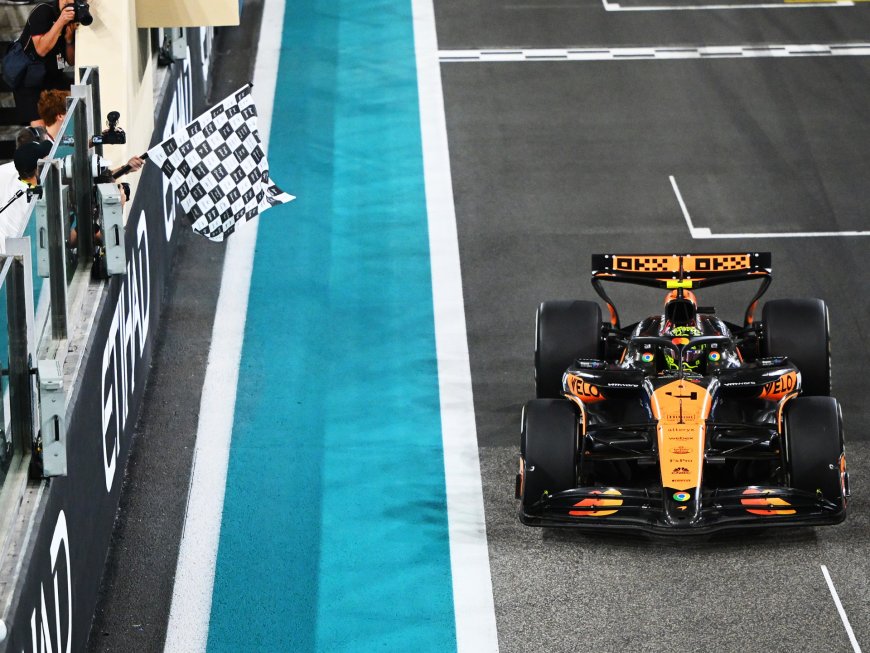 Norris wins Abu Dhabi Grand Prix, McLaren clinch F1 Constructors’ title