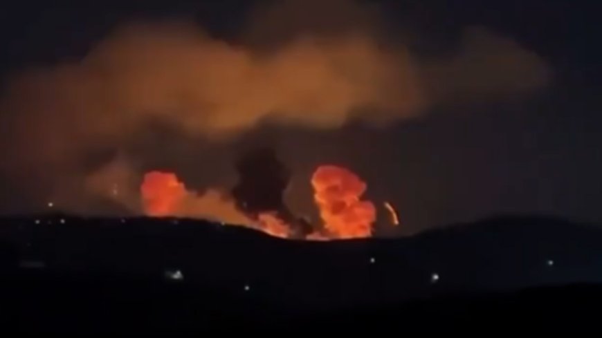 Israeli missiles hit Syria as plans for new Golan Heights settlements