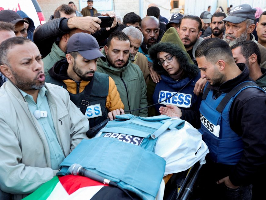 Media freedom watchdog decries Israel’s killing of journalists in Gaza