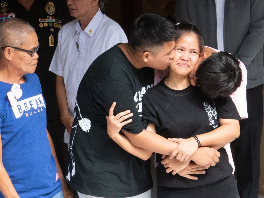 Mary Jane Veloso, Filipina nearly executed in Indonesia, arrives home