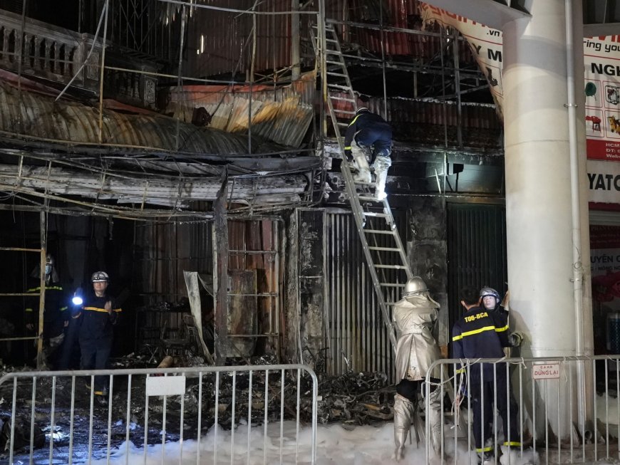 Arson at karaoke bar in Vietnam’s Hanoi kills 11, police say