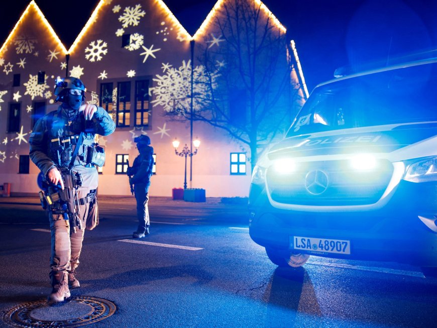 At least two dead as car slams into crowded Christmas market in Germany