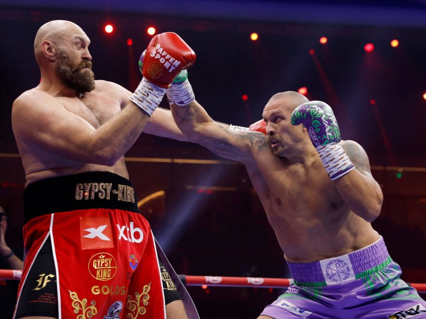 Usyk defeats Fury in unanimous points decision to retain heavyweight title