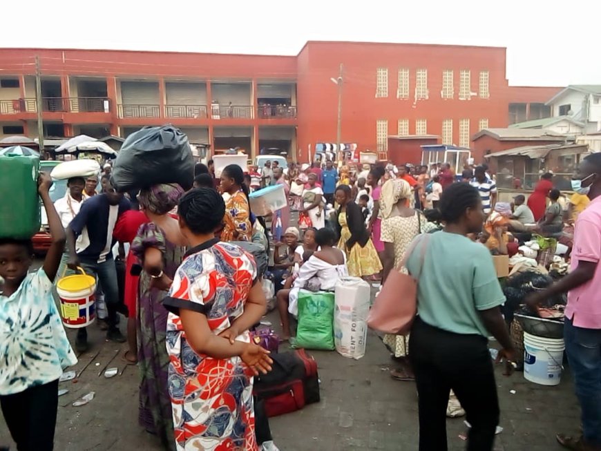 Passengers stranded at Ho main station ahead of Christmas travel    