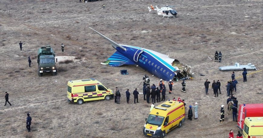 Azerbaijan passenger plane crashes in Kazakhstan