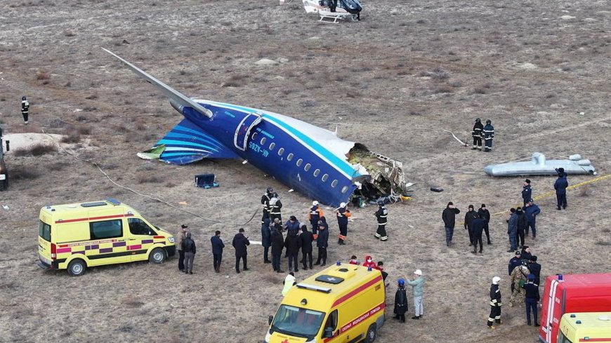 Video: Passenger plane crashes in Kazakhstan during emergency landing