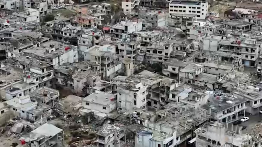 Drone footage shows destruction of Zabadani from Syria’s war