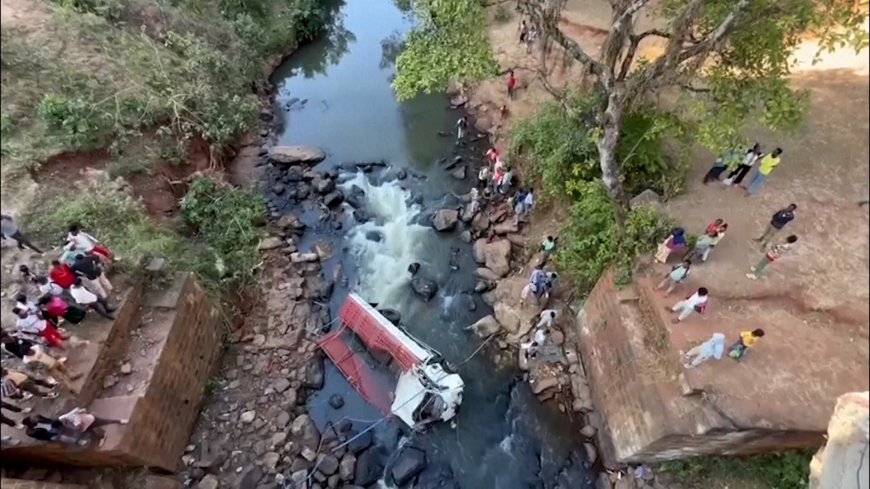 Video: Ethiopia truck crash kills at least 70 wedding party guests