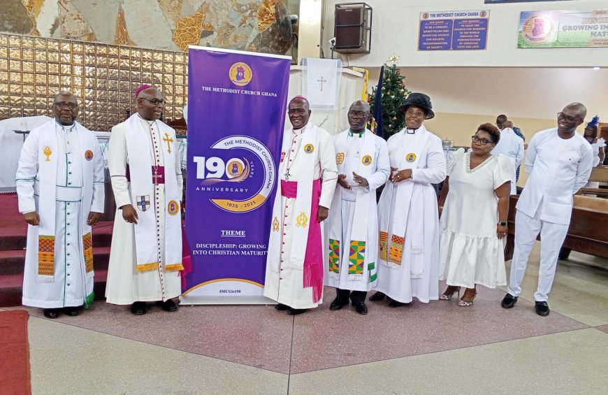 Methodist Church Ghana launches 190th anniversary celebration of service to God, mankind 