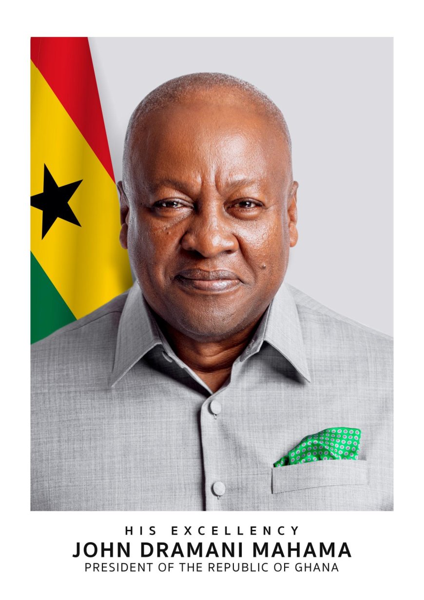 Presidency says no contract for printing Mahama portrait will be given