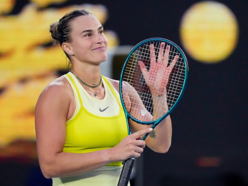 Sabalenka, Zverev and Habib shine on rain-hit first day at Australian Open