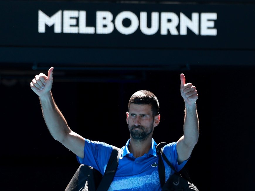 Australian Open: Injured Djokovic booed off but targets more Grand Slams