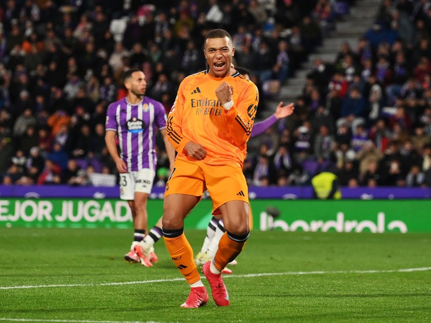 Mbappe scores first LaLiga hat-trick for Real Madrid in win over Valladolid