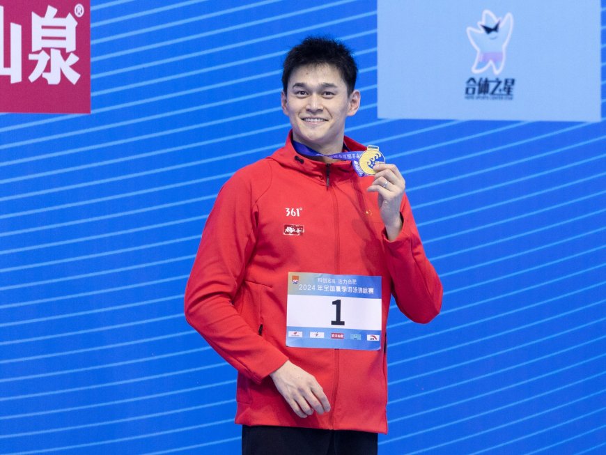 Chinese swimmer Sun Yang wins on return from four-year drugs ban